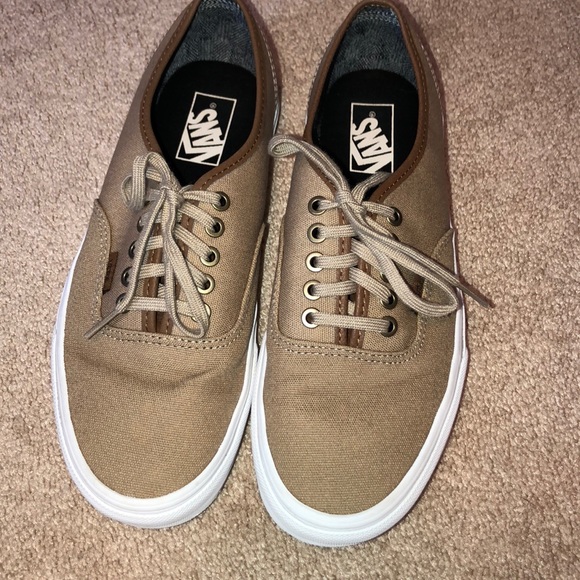 tan vans size 9(men’s) 10.5(women’s) - Picture 2 of 4